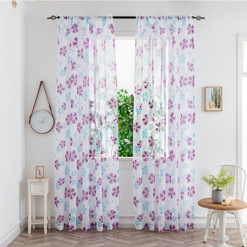 Light Transmission Decorative Curtain - AmiraMart