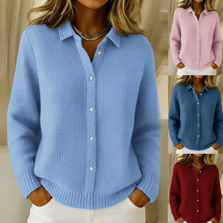 Knit Sweaters: Long Sleeve Fashion Essential - AmiraMart