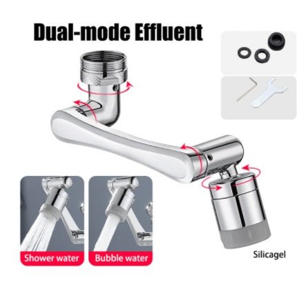 1080° Rotating Faucet Aerator - AmiraMart