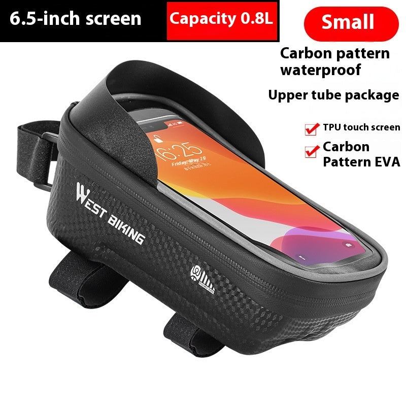 Bicycle Mobile Phone Touch Screen Upper Saddle Bag - AmiraMart