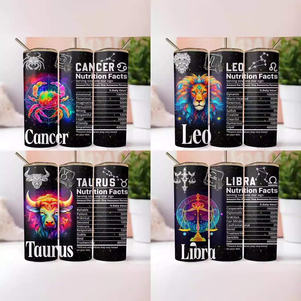 12 Constellation Straight Cup - AmiraMart
