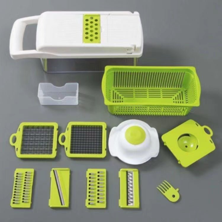 12 In 1 Manual Vegetable Chopper - AmiraMart