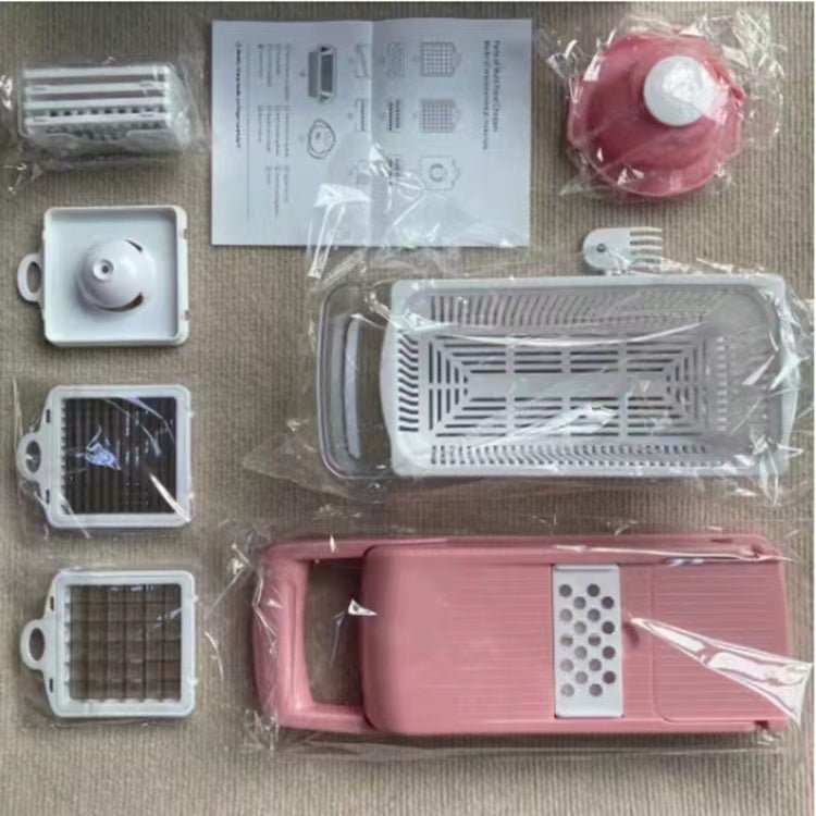 12 In 1 Manual Vegetable Chopper - AmiraMart