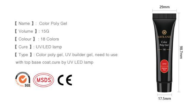 15g Colored Crystal Nail Glue – Durable Extension - AmiraMart