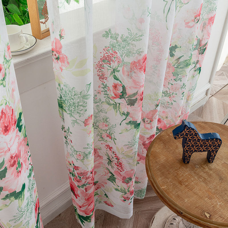 Light Transmission Decorative Curtain - AmiraMart