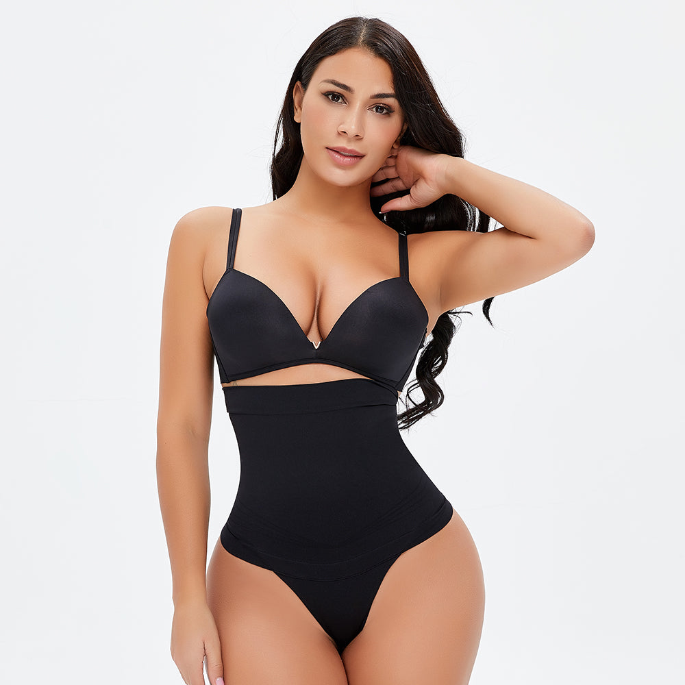 High-waisted postpartum belly shaping pants - AmiraMart