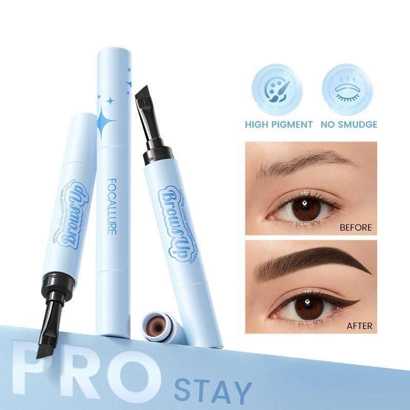 2 In 1 3D Eyebrow Gel Cream Eyeliner - AmiraMart
