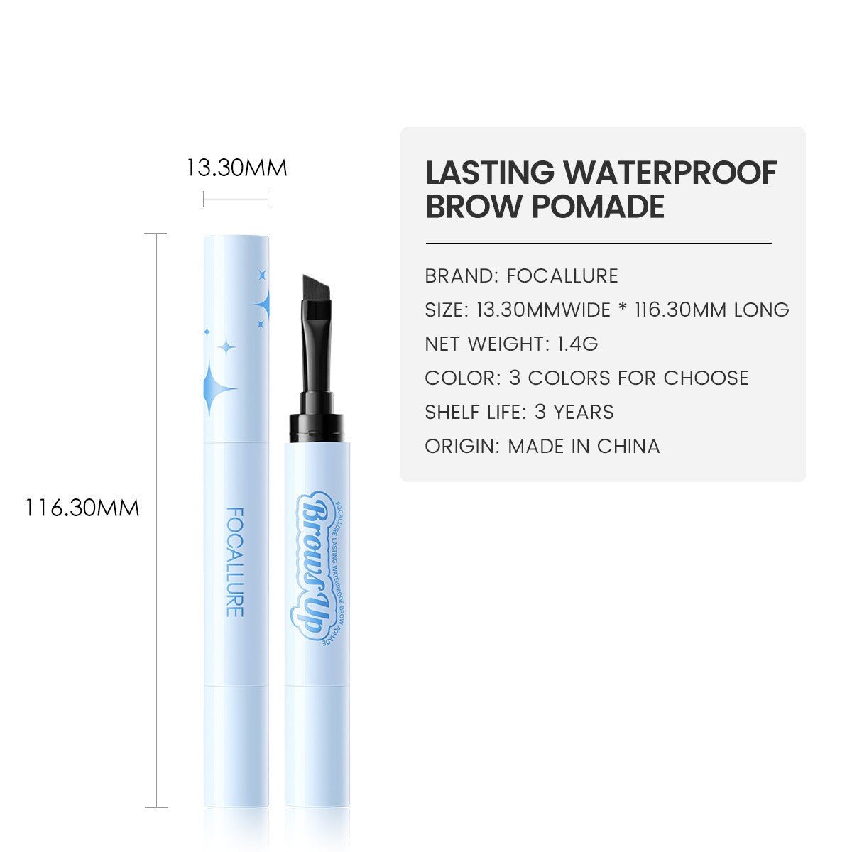 2 In 1 3D Eyebrow Gel Cream Eyeliner - AmiraMart