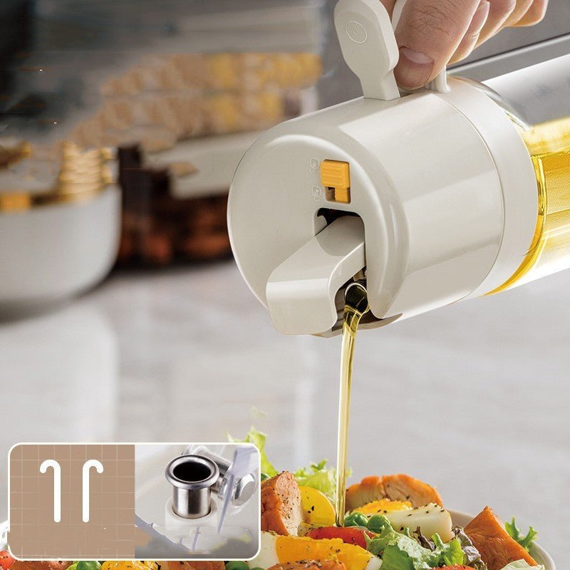 2 In 1 Oil Sprayer Bottle - AmiraMart