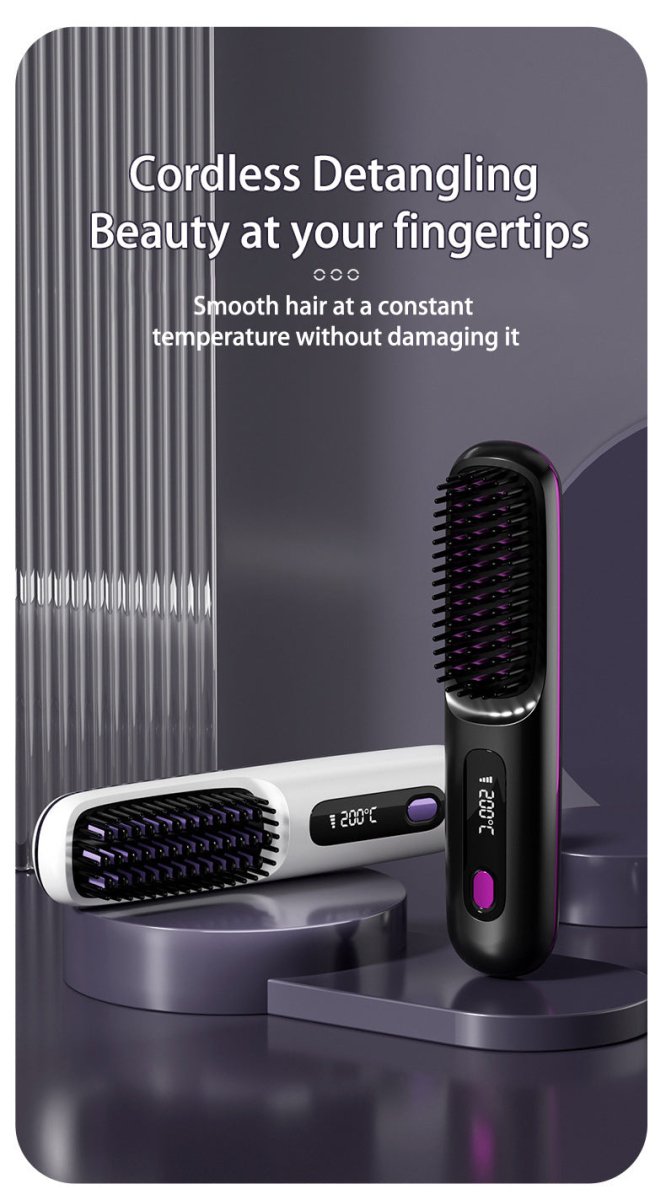 2 In 1 Straight Hair Comb - AmiraMart