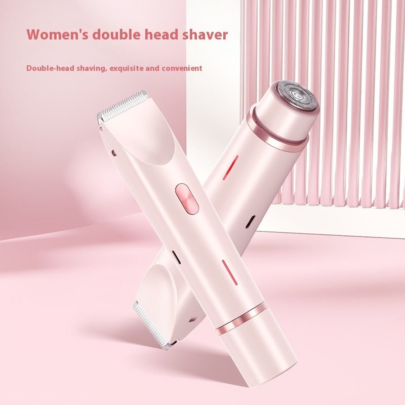 2 - in - 1 Women’s Hair Trimmer – Wet/Dry Electric Shaver - AmiraMart