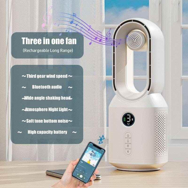 2023 New Multi - functional Bladeless Fan - AmiraMart
