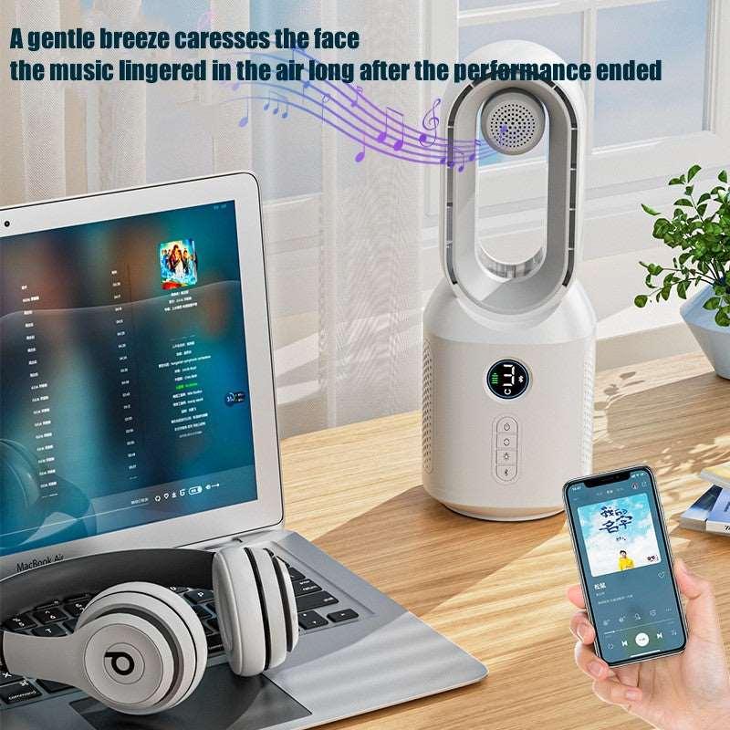 2023 New Multi - functional Bladeless Fan - AmiraMart