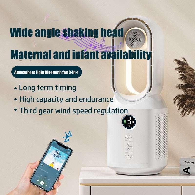2023 New Multi - functional Bladeless Fan - AmiraMart