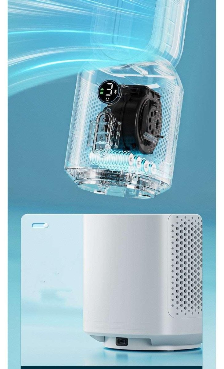 2023 New Multi - functional Bladeless Fan - AmiraMart
