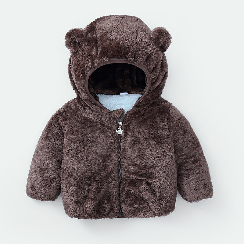Infant winter coat with padding - AmiraMart
