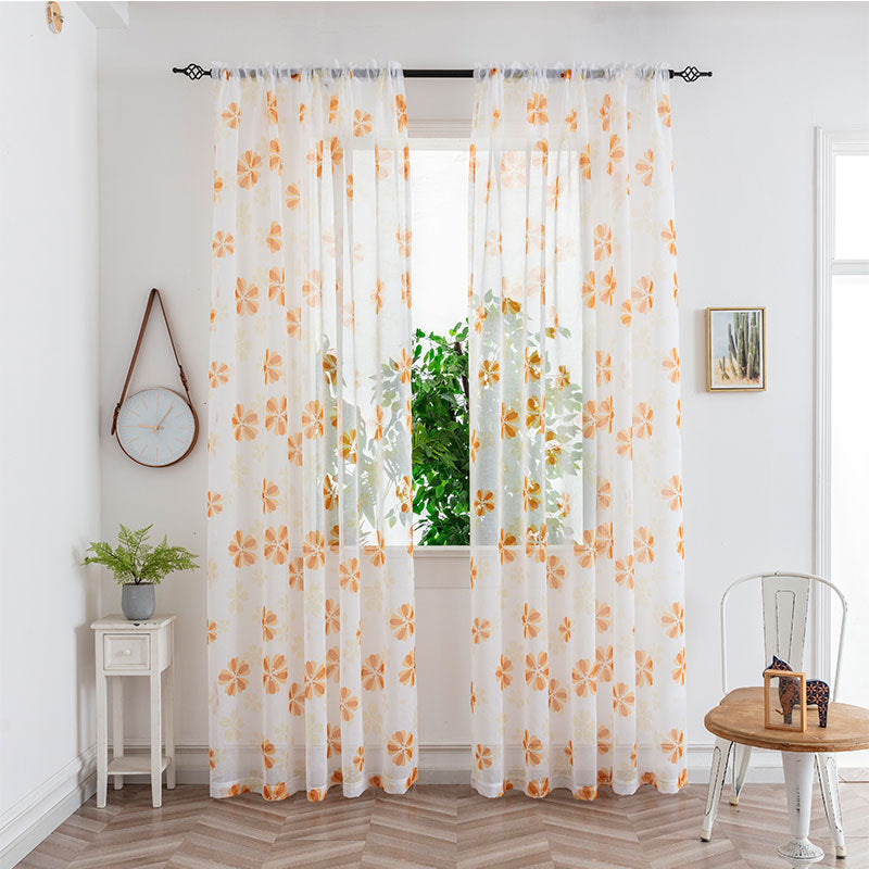 Light Transmission Decorative Curtain - AmiraMart