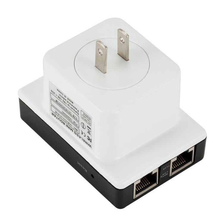 300M Wireless Signal Repeater Wifi Wireless Signal Amplifier Mini Wireless Relay Dual Network Port - AmiraMart