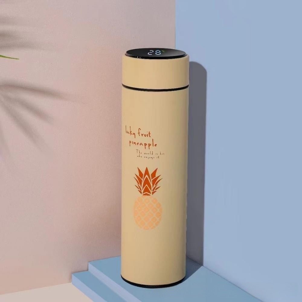 Stainless Steel Double - layer Intelligent Display Temperature Cup - AmiraMart
