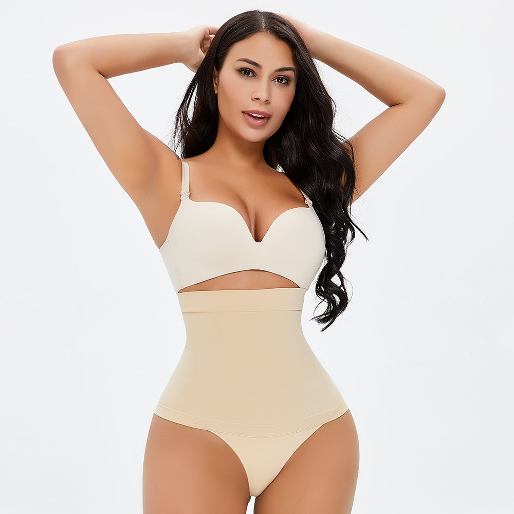 High-waisted postpartum belly shaping pants - AmiraMart