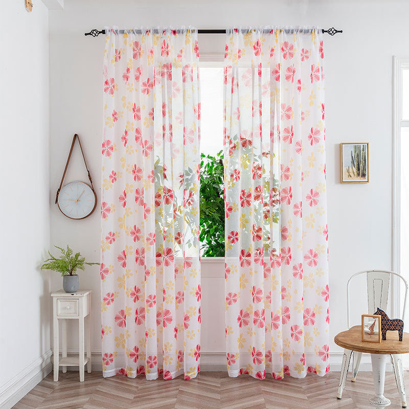 Light Transmission Decorative Curtain - AmiraMart