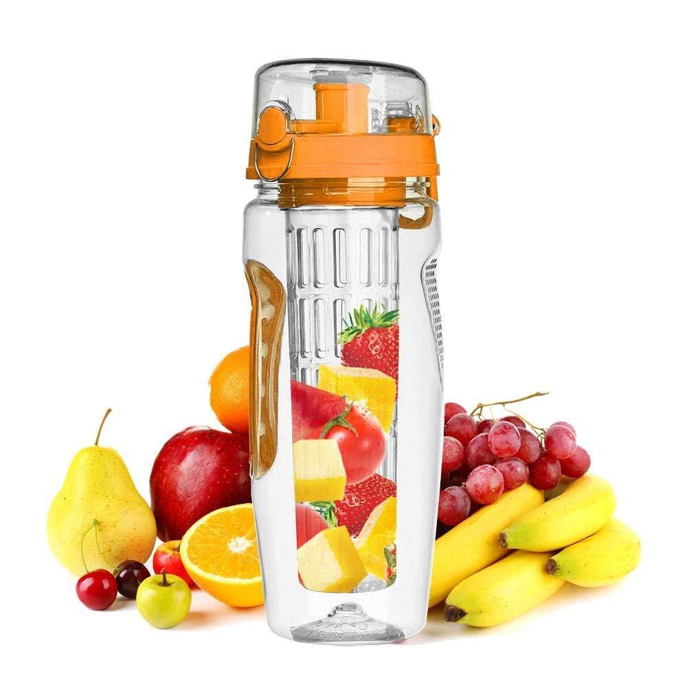 32oz Fruit Infuser Water Bottle - AmiraMart