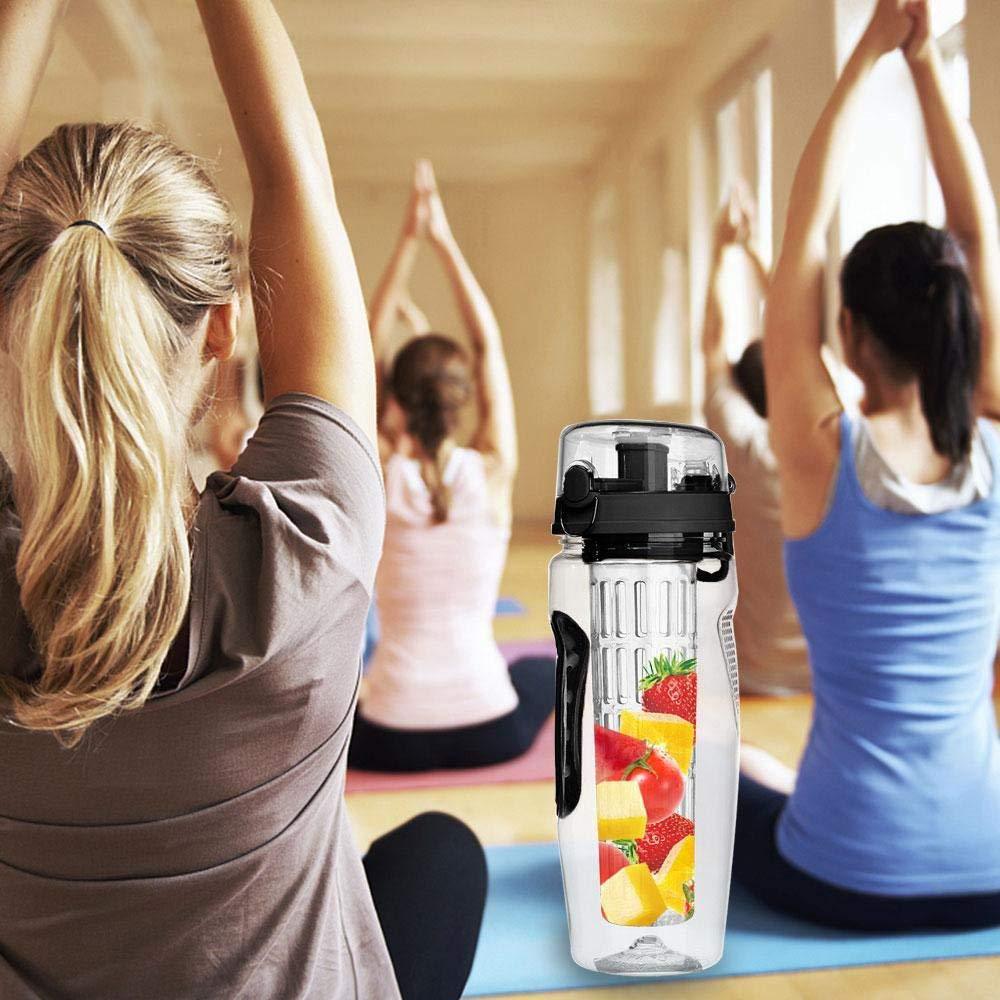 32oz Fruit Infuser Water Bottle - AmiraMart