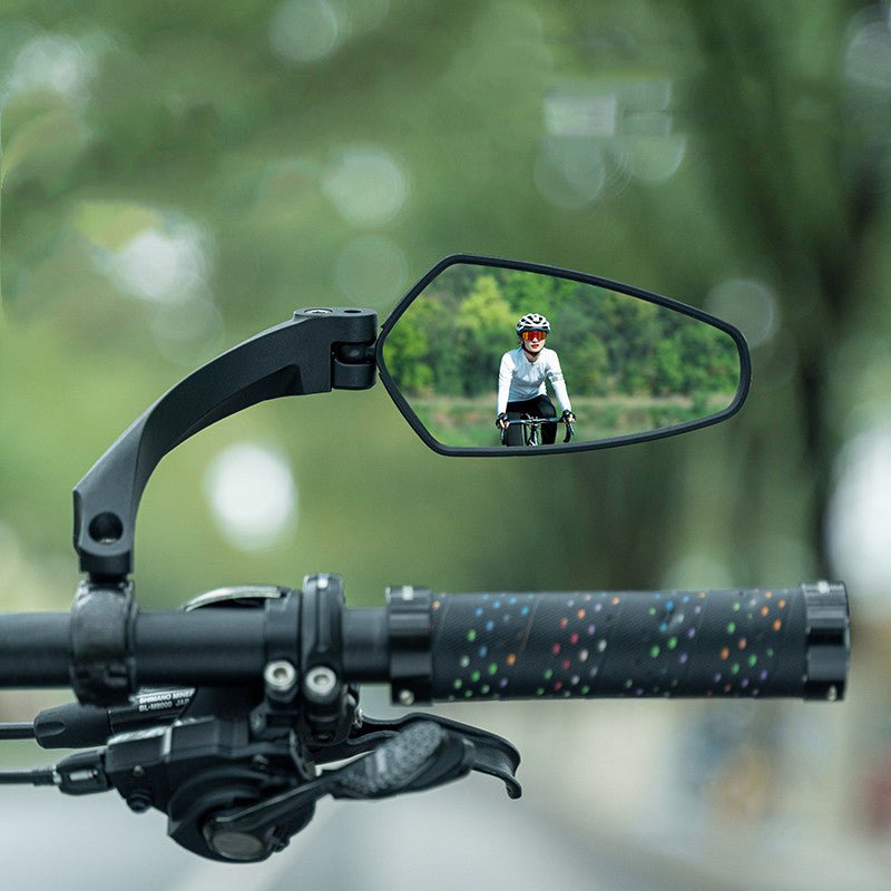 360° Bike Mirror – Wide - View & Shatterproof Lens - AmiraMart