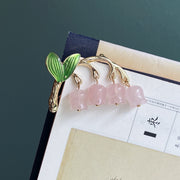 Natural pink crystal