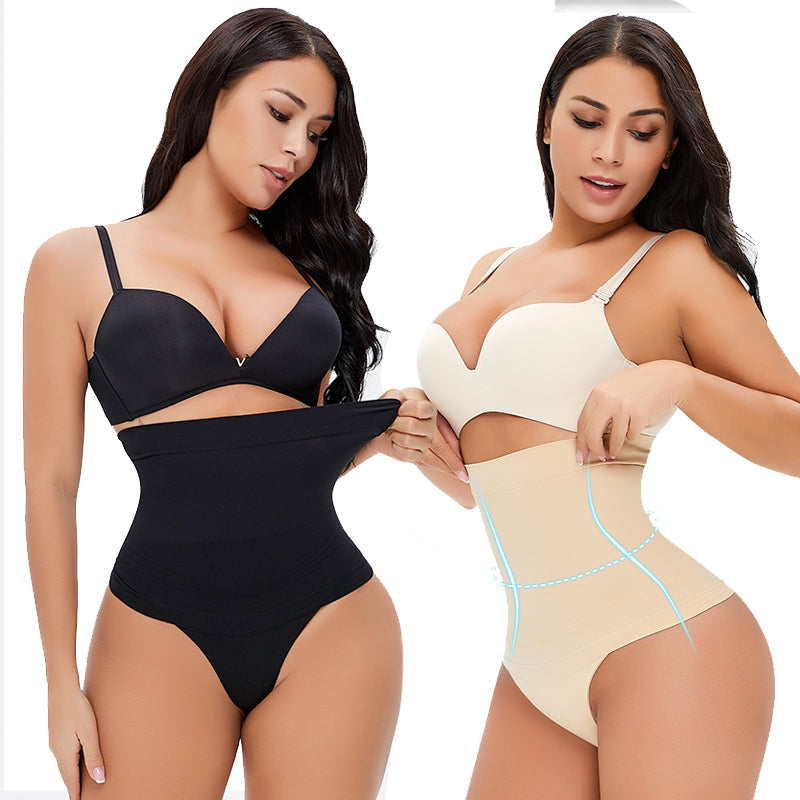 High-waisted postpartum belly shaping pants - AmiraMart