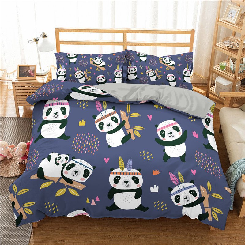 3D Digital Printing Cartoon Bedding - AmiraMart