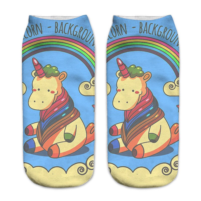 3d Digital Printing Socks - AmiraMart