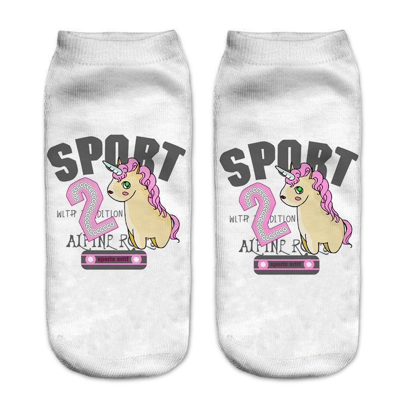 3d Digital Printing Socks - AmiraMart