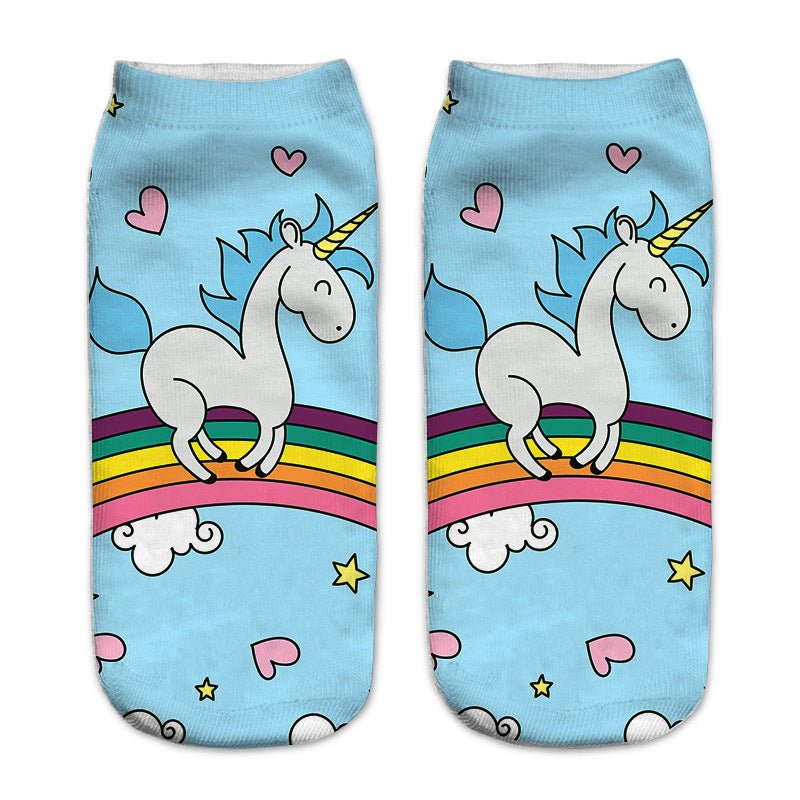3d Digital Printing Socks - AmiraMart