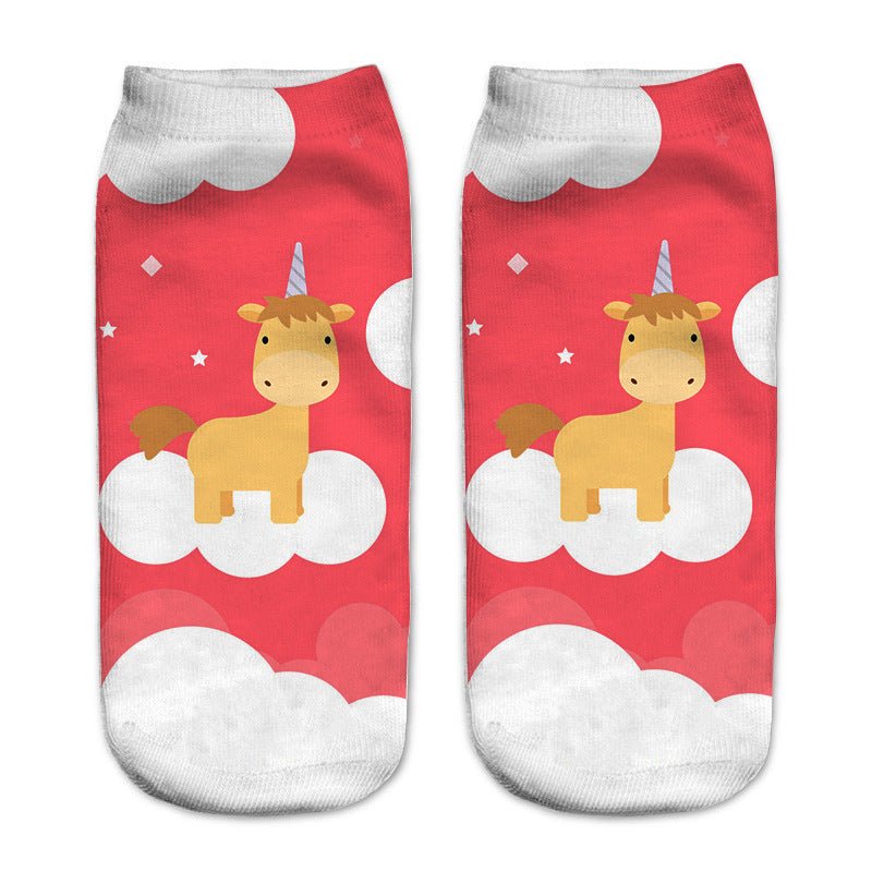 3d Digital Printing Socks - AmiraMart