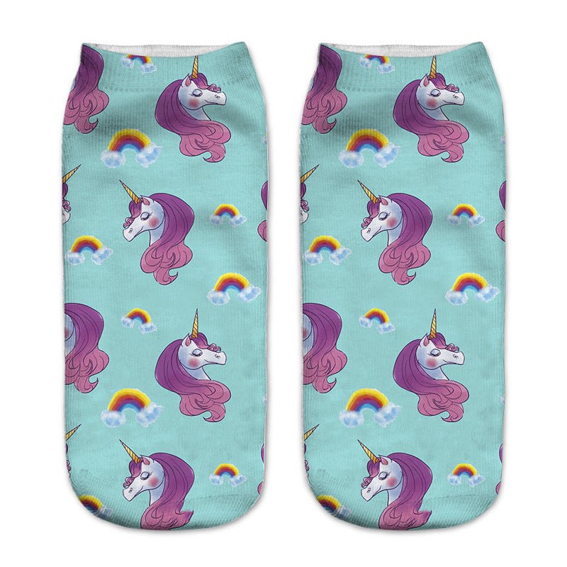 3d Digital Printing Socks - AmiraMart