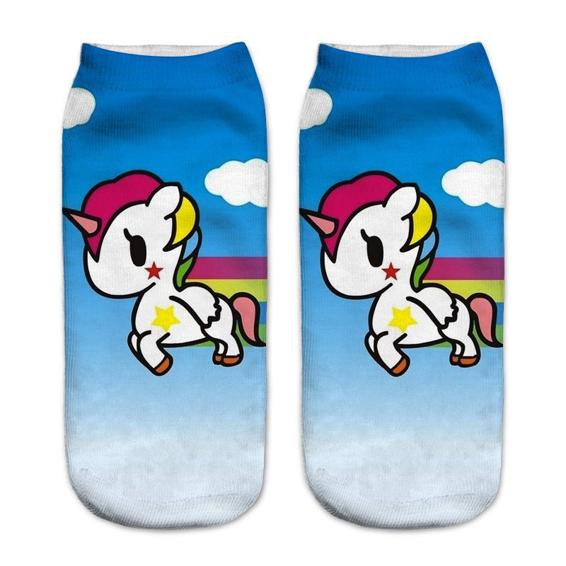 3d Digital Printing Socks - AmiraMart