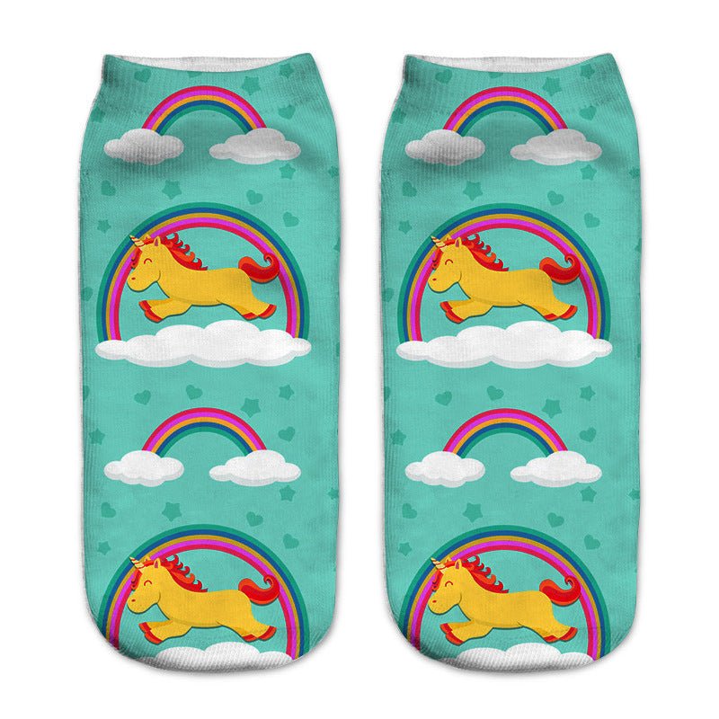 3d Digital Printing Socks - AmiraMart