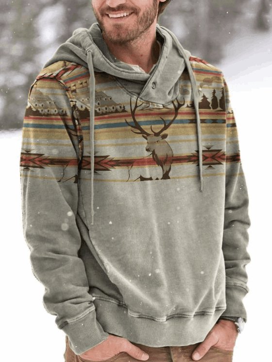3D Hoodie Casual Men's Sweatshirt - AmiraMart