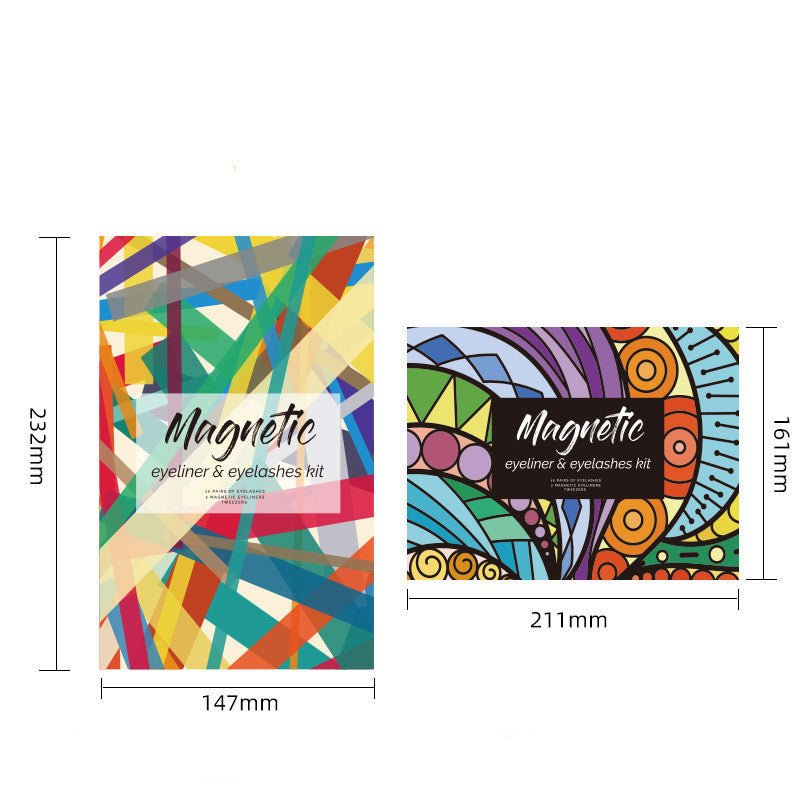 3d Magnet Eyelashes Thick Natural Eyelashes - AmiraMart