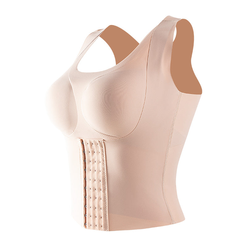 Beige compression garment on a white background