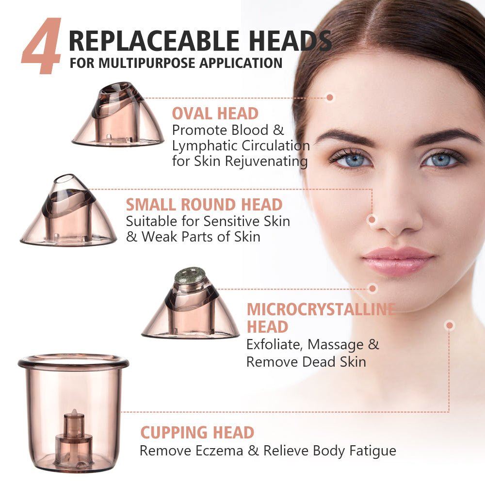 4 in 1 Body Guasha Cupping Blackhead Remover - AmiraMart