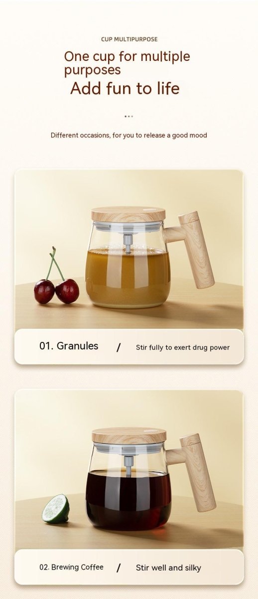 400ML Self Stirring Coffee Mug - AmiraMart