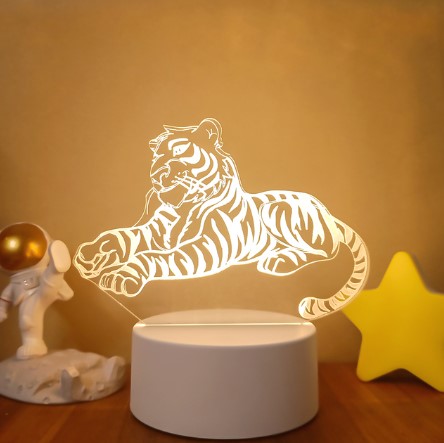 3D Lights Colorful Touch Remote Control LED Visual Lights - AmiraMart