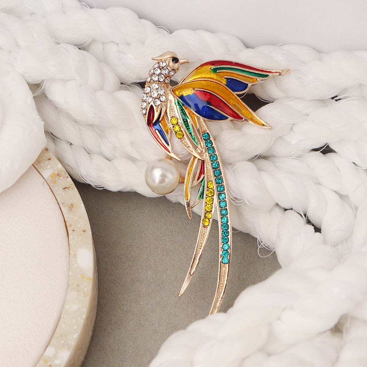 Exquisite Oil Drip Brooch Pin for Clothing Accessories - AmiraMart