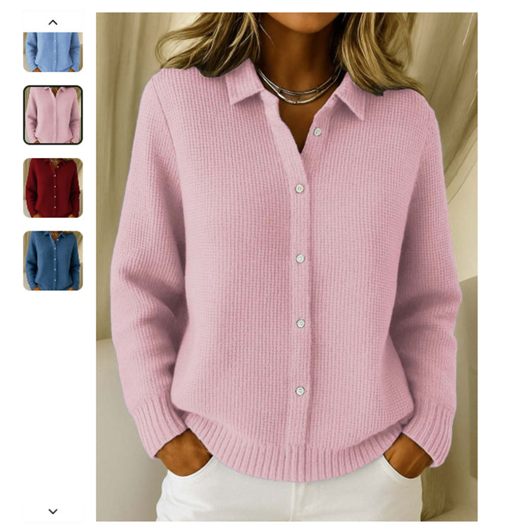 Knit Sweaters: Long Sleeve Fashion Essential - AmiraMart