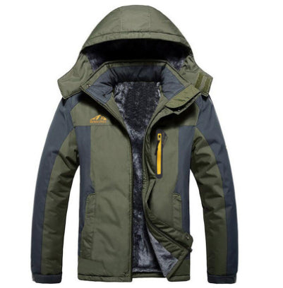 Casual Warm Fleece Coat Windproof Rainproof - AmiraMart