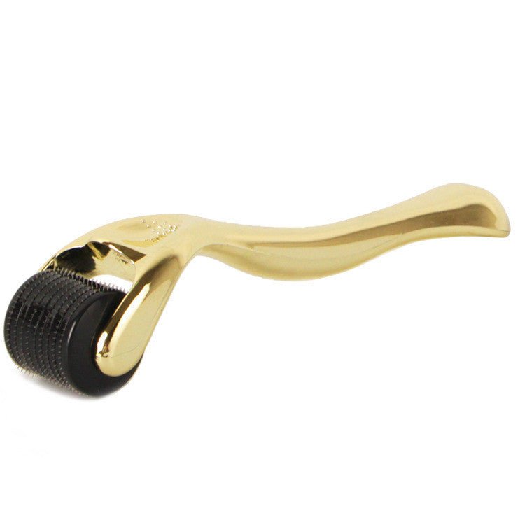 540 Microneedle Roller With Gold And Silver Handle - AmiraMart