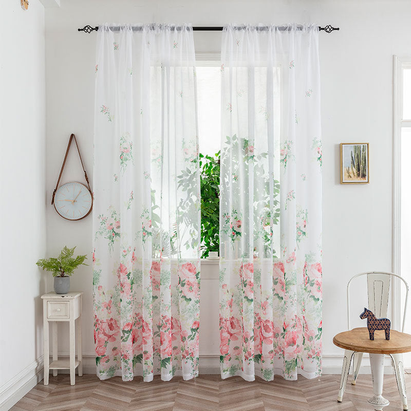 Light Transmission Decorative Curtain - AmiraMart