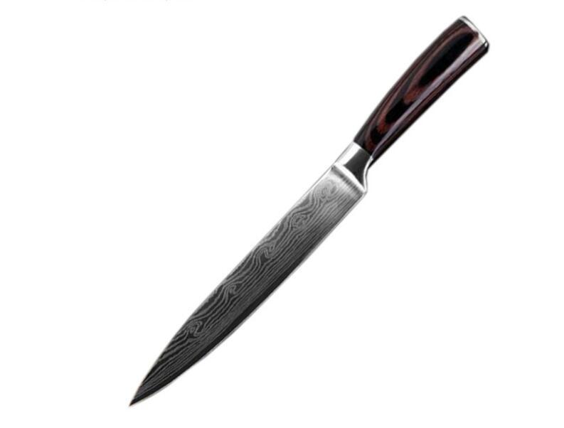 6 - Pc/8 - Pc Kitchen Knife Set – Chef & Cooking Tools - AmiraMart